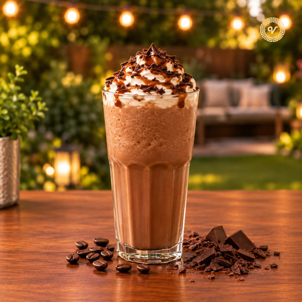 Caramel Chocolate Frappe