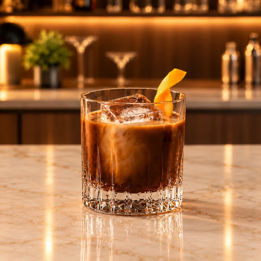 Cold Coffee Old Fashioned